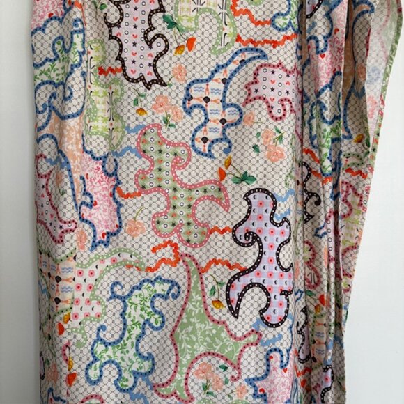 Never Fully Dressed Brand Patterned Wrap Skirt - Picture 9 of 13
